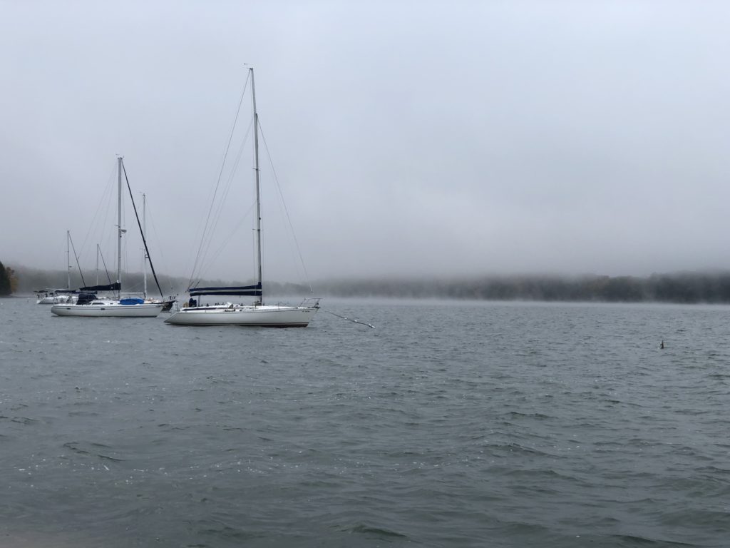 Cruising Lake Champlain, October 2020