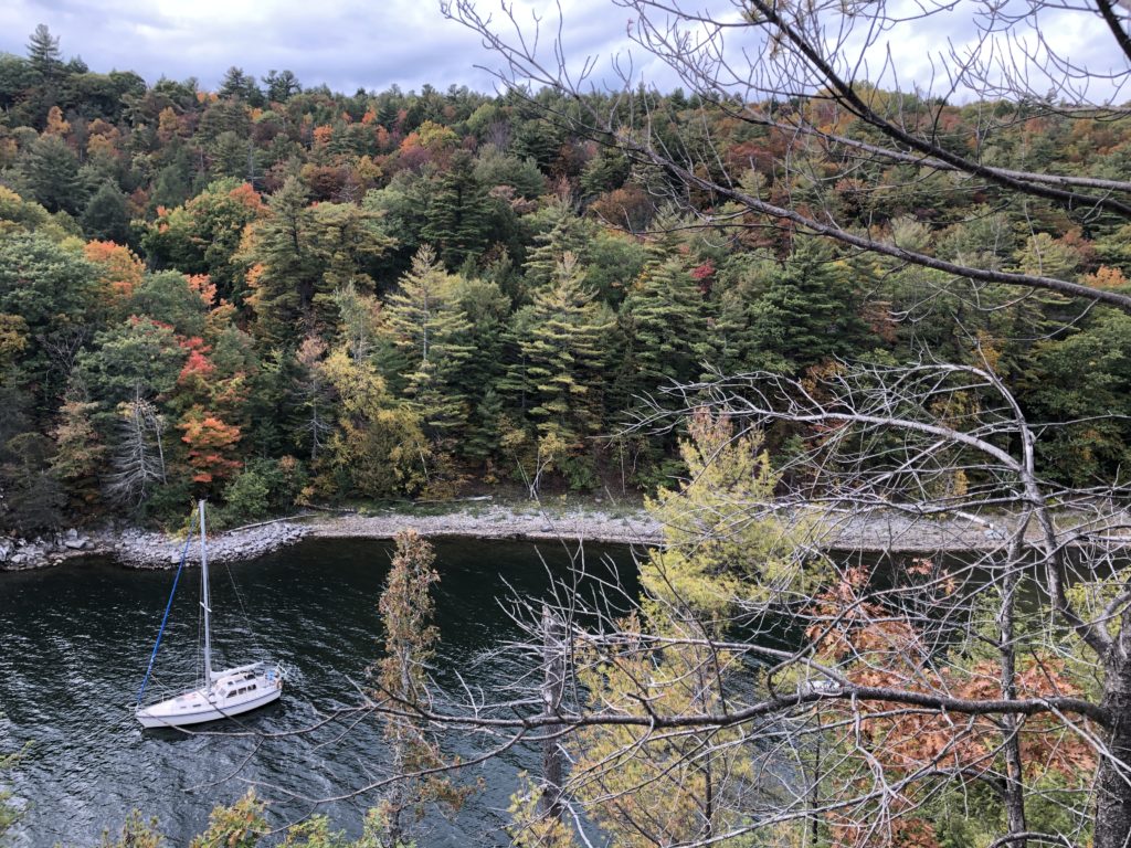 Cruising Lake Champlain, October 2020