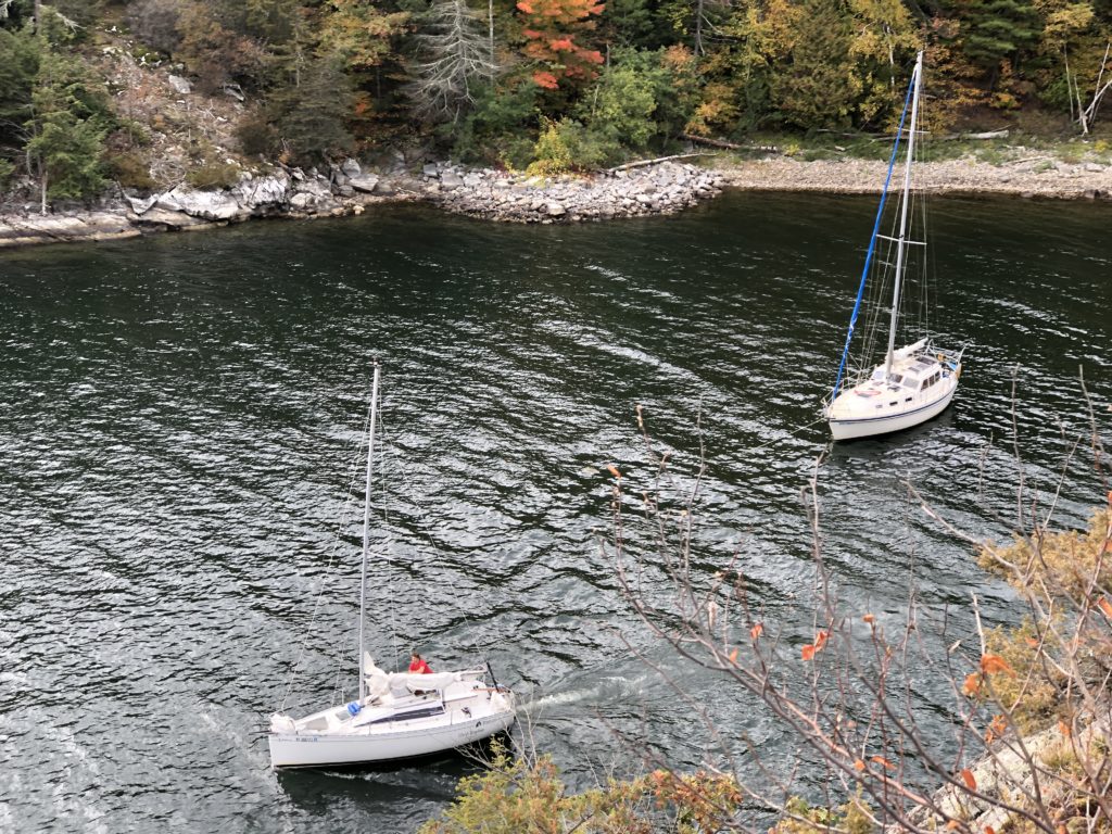 Cruising Lake Champlain, October 2020