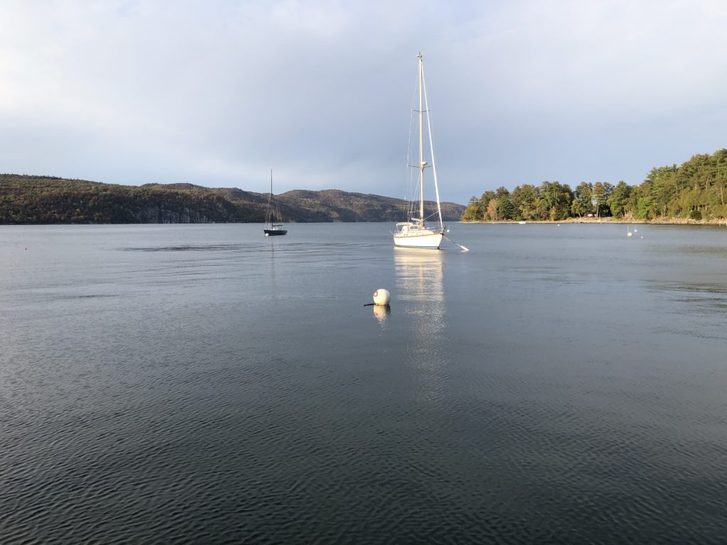 Cruising Lake Champlain, October 2020