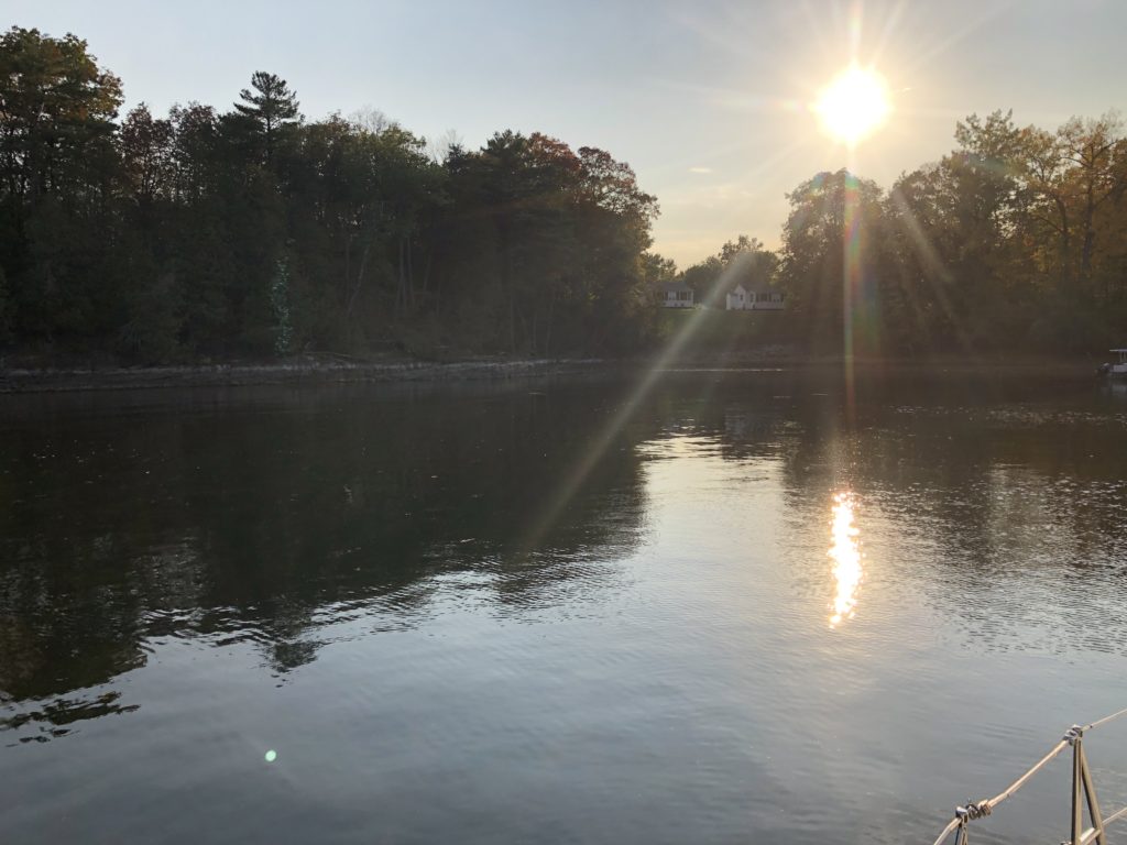 Cruising Lake Champlain, October 2020