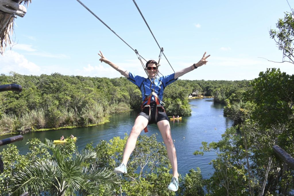 Zip line, Mexico, November 2022