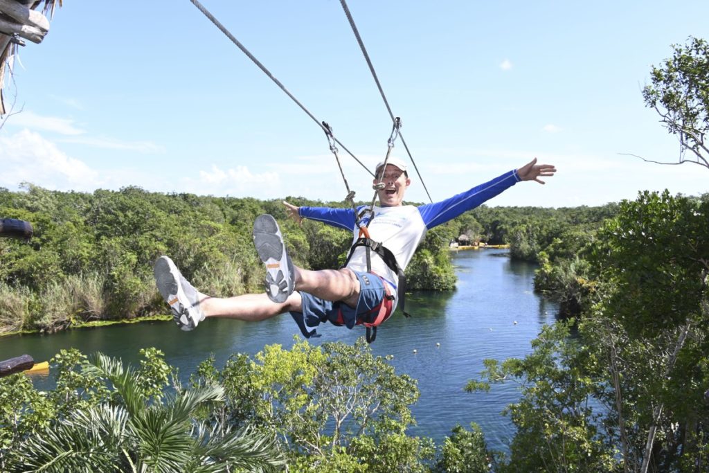 Zip line, Mexico, November 2022