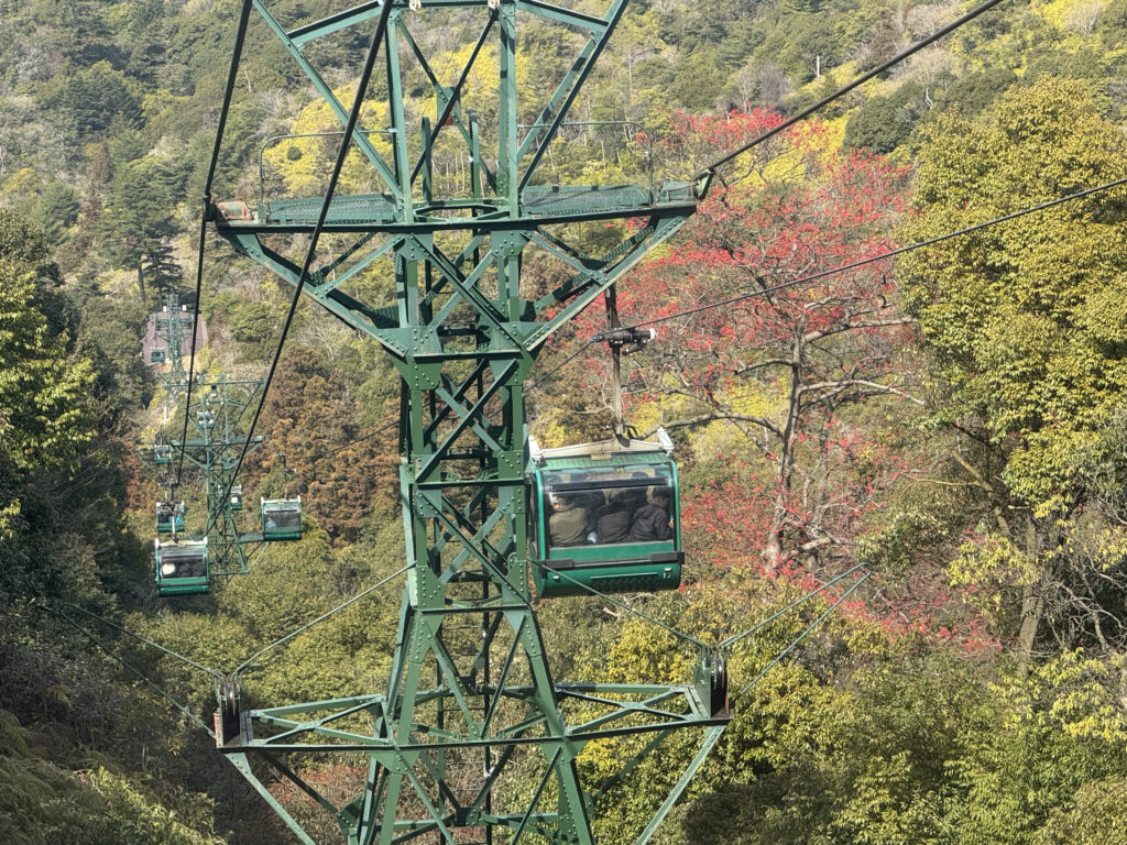 Ropeway, Mount Misen, Miyajima